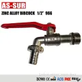 Zinc Alloy Bibcock with Hose Union Zinc Alloy Water Bibcock with Hose Union Factory